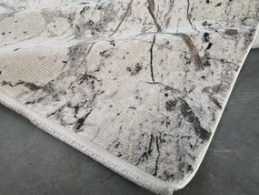 Koberec Creante 19141 GREY – sivý obdĺžnikový koberec so vzorom Rozmer: 80x150 cm