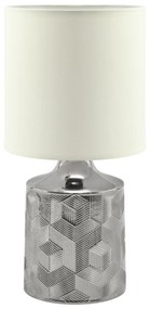PROXIMA.store - Dizajnová stolná lampa LINDA FARBA: strieborná