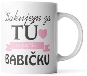 Sablio Hrnek Děkuji za tu nejlepší babičku - 890 ml - XXL