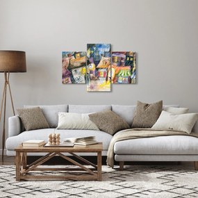 Obraz - Daždivý večer (90x60 cm)