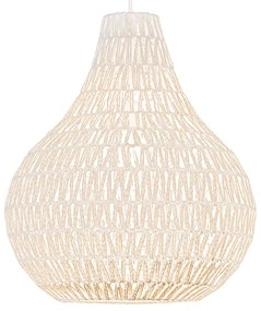 Skandiánske závesné svietidlo biele 45 cm - Lina Drop