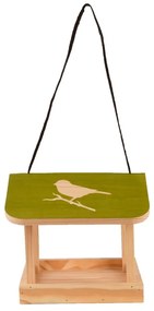 Závesné kŕmidlo pre vtákov z masívnej borovice Esschert Design Diapozitiv