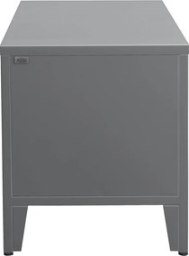 Sivá skrinka na topánky s lavicou Salino – Støraa