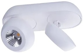 LED bodové svetlo Ojos 2 biele