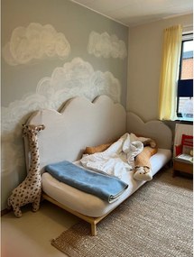 Jednolôžková posteľ z borovicového dreva s roštom 90x200 cm Senza – Karup Design