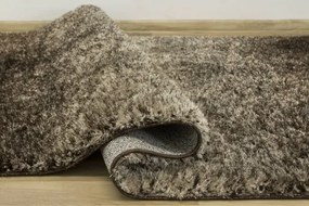 Koberec Shaggy Puffy P591 hnedý