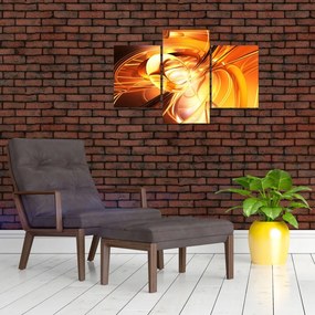 Obraz abstrakcie (90x60 cm)