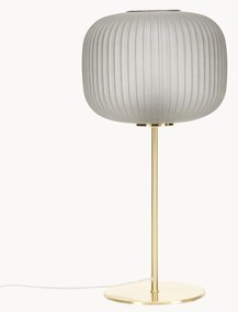 Veľká stolová lampa so skleneným tienidlom Sober