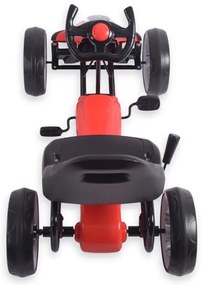 Šlapacia motokára POWER červená