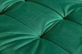 Rozkladacia sedačka Clark 184 cm smaragdovozelená