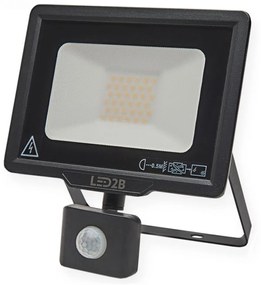 Kobi LED Vonkajší reflektor so senzorom LED/30W/230V 6500K IP44 KB0291