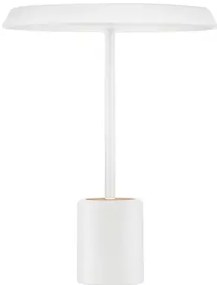Moderná stolová lampa Ophelia Biela