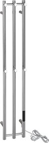 Bemeta Design Elektrický sušiak uterákov PILLAR 3, 1180 mm, tyč, 91W, nerez, lesk - 704153111