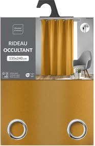 Okrovožltý zatemňovací záves 135x240 cm Occult – douceur d'intérieur