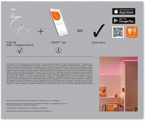 Ledvance - LED RGB+TW Stmievateľný pásik SMART+ FLEX 2m LED/8,5W/230V Wi-Fi