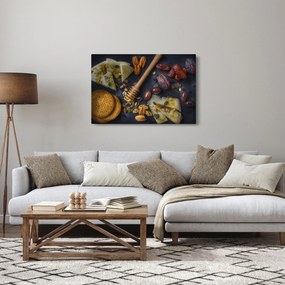 Obraz so sušeným ovocím (90x60 cm)