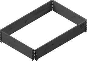 Vyvýšený záhon black eco 120x80x19,5 cm
