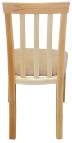 Jedálenská stolička RIGEL — masív buk, svetlo hnedá