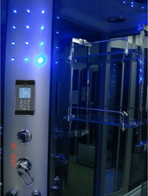 BPS-koupelny Hydromasážny box HYD-Michele 120 L, 120x85 ľavý bez sauny