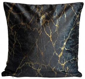 Obliečka na vankúš Justi RQ-212 40x40 cm čierna