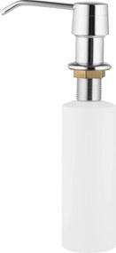 Deante Deco, dávkovač saponátu pre kuchynské drezy 300ml, chrómová, ZZZ_002D