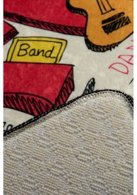 Detský protišmykový koberec Chilam Music, 100 x 160 cm