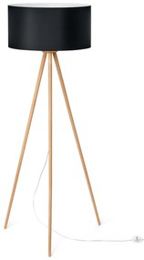 Drevená stojacia lampa »Trojnožka«