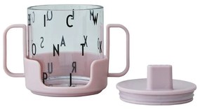 Levanduľovofialový detský hrnček Design Letters Grow With Your Cup