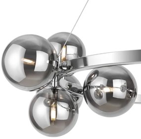 Maytoni MOD545PL-11CH - Luster na lanku DALLAS 11xG9/28W/230V chróm