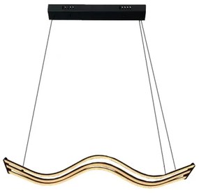 LED Stmievateľný luster na lanku LED/70W/230V 3000-6500K + diaľkové ovládanie