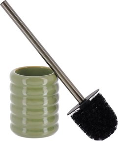 WC kefa Olive, olivová/s prvkami vo farbe nerez