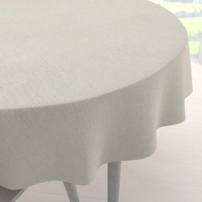 Biante Dekoračný okrúhly obrus BKW-207 Pieskový žíhaný Ø 110 cm
