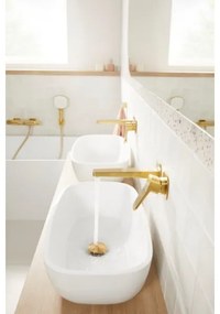 KFA Armatura 4529-810-31 - Umývadlová batéria pre podomietkovú inštaláciu MALAGA, kartáčované zlato