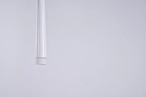 Minimalistické svietidlo Stylo 8 biele