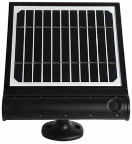 LED solárna nástenná lampa so senzorom pohybu LED/8W/3,7V 4000mAh 4000K IP65