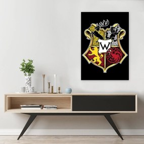 Gario Obraz na plátne Hra o tróny, erb Westeros - Dr.Monekers Rozmery: 40 x 60 cm