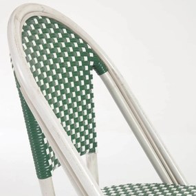 Záhradná stolička aryla zelená MUZZA