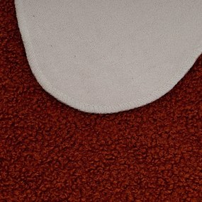 Vínová syntetická kožušina 60x90 cm Sherpa – Casa Selección