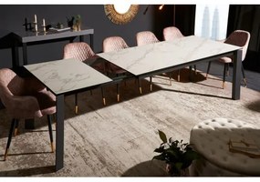 Rozkladací jedálenský stôl 41453 180/240 x 95cm White Ceramik  - Komfort-nábytok