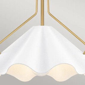 Quoizel QZ-MEJIA-1P-S-AB - Luster na tyči MEJIA 1xE27/60W/230V pr. 35,6 cm mosadz