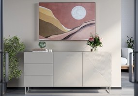 Komoda Asha 167 cm - kašmírová