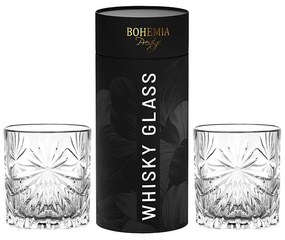 BOHEMIA PRESTIGE FIORE POHÁR NA WHISKY V TUBE 320ML SADA 2KS