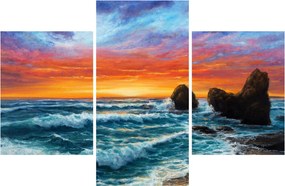 Obraz - Západ slnka (90x60 cm)