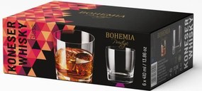 BOHEMIA PRESTIGE KONESER POHÁR NA WHISKY 410ML SADA 6 KS
