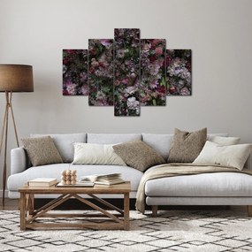 Obraz - Kvetinový múr (150x105 cm)