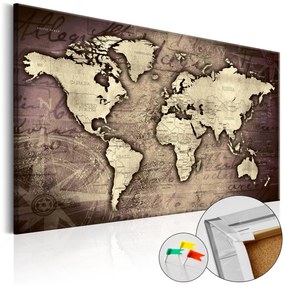 Artgeist Obraz na korku - Precious World [Cork Map] Veľkosť: 60x40