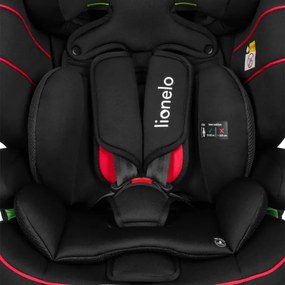Lionelo - Autosedačka LEVI i-Size 76-150 cm Sporty čierna