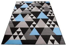 Kusový koberec PP Rico čiernomodrý 180x250cm