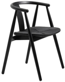 Čierna jedálenská stolička Relate – Unique Furniture