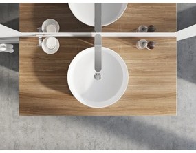 Ravak XJX01140002 - Umývadlo na dosku UNI SLIM pr. 40 cm keramika/biela